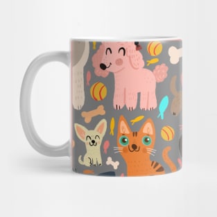 Cats and dogs Mug